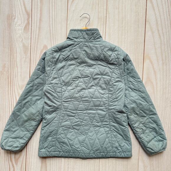 Patagonia Girls Nano Puff Primaloft Jacket Size L (12) Diamond Quilted #68006 - Picture 3 of 9